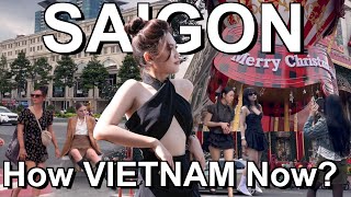 First Time in VIETNAM 🇻🇳 Exploring Saigon Ho Chi Minh City [upl. by Dibri]