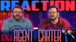 Agent Carter 1x1 REACTION quotNow is Not the Endquot [upl. by Vish]