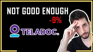 Teladoc Stock Earnings What Are They Doing Over There [upl. by Douty]