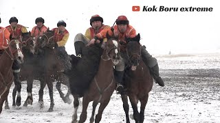 Kok Boru extreme Alamudun vs ChuiTokmok  slow motion [upl. by Eniarda]