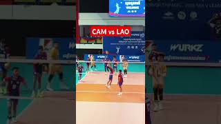 semifinal cambodia vs laos volleyballspiketrainingdrills boxingsport volleyballworld [upl. by Ettevets]