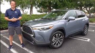 Is the 2022 Toyota Corolla Cross a better SUV than a 2023 Honda HRV [upl. by Araik]