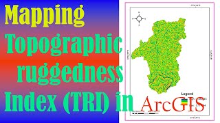 Topographic ruggedness index TRI in GIS [upl. by Edin389]