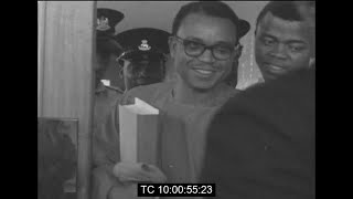 Anthony Enahoro Appeal Case at Nigerian Supreme Court  Had Been Convicted of Treason  Feb 1965 [upl. by Longwood801]