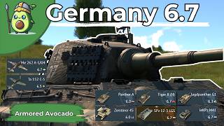 Germanys HEAVY And DEVESTATING Lineup  Lineup  War Thunder [upl. by Ecnaralc177]