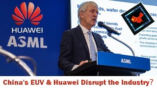 ASML said that Chinese lithography machines disrupt the industrial balance especially Huawei chips [upl. by Dowdell]