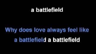 Karaoke  Jordin Sparks  quotBattlefieldquot Ryan Tedders Key [upl. by Aenel11]