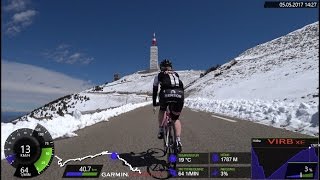 120 Minute Uphill Indoor Cycling Training Mont Ventoux France Full HD [upl. by Nilorac]