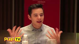 Push TV David Archuleta admits struggles to write new songs after missionary work [upl. by Persons849]