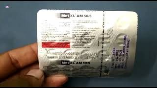 Met XL AM 505 Tablet  Metoprolol Succinate and Amlodipine Tablets  Met XL AM 505 Tablet Uses [upl. by Ania]