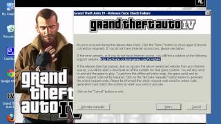 How to fix the release date check on the retail DVD disc version of Grand Theft Auto IV PC [upl. by Mihsah]