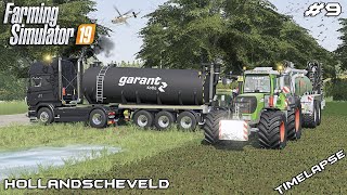 Carting SLURRY with SCANIA R730  Animals on Hollandscheveld  Farming Simulator 19  Episode 9 [upl. by Iormina749]