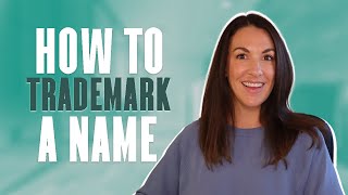 Trademark Tips for STANDARD CHARACTER MARKS  How to Trademark a Name [upl. by Eeruhs]