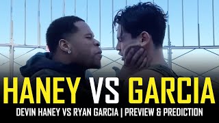 DEVIN HANEY VS RYAN GARCIA  FIGHT PREVIEW amp PREDICTION [upl. by Garlinda]