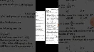 12th standard maths second mid term memory original and very important question 2024 [upl. by Adallard]