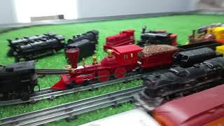 LIONEL 8142  RUNNING FORWARD amp REVERSE  SMOKE GENERATOR WORKS [upl. by Elwira]