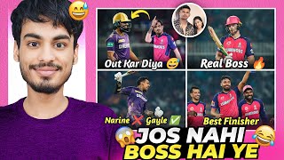 JOS THE BOSS SHOW 😍🔥  AVESH GOAT FINISHER 😂  CHAHAL vs SHREYAS  RR vs KKR Review  Memes [upl. by Nolrev]