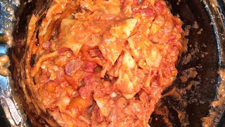 Part 2 Crock Pot Lasagna [upl. by Elumas28]