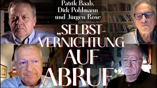 MANOVA The Great WeSet „Selbstvernichtung auf Abruf“ Patrik Baab Dirk Pohlmann und Jürgen Rose [upl. by Silrac]