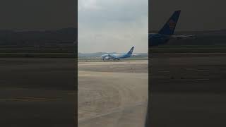 Take off video takeoff airlines airline plane planespotting airport shorts short [upl. by Euqininod153]