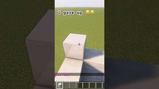 When you too lazy to figure out the command in Minecraft minecraftbuilds minecraftwalkthrough [upl. by Flora]