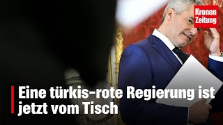 Eine türkisrote Regierung ist jetzt vom Tisch  kronetv NEWS [upl. by Atekihs163]