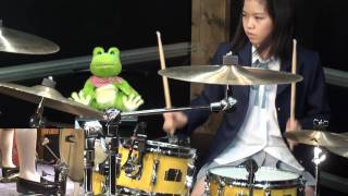 KON OP UtauyoMIRACLE drum cover 叩いてみた [upl. by Zorana]