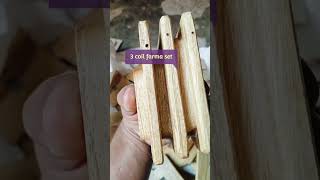 HFREM Motor coil winding wooden farma  winding farma tablefan video curving [upl. by Annaihr]