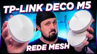 TPLink DECO M5 com REDE MESH Unboxing e Testes [upl. by Herman]