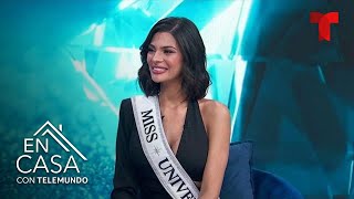 Sheynnis Palacios revela sus planes como Miss Universo  Telemundo Entretenimiento [upl. by Esertak]