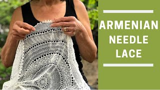 Needle Lace for Beginners Part 2 of 8 [upl. by Karla]