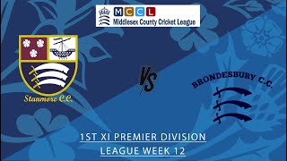 Stanmore vs Brondesbury  Premier League Week 12 [upl. by Cullen]