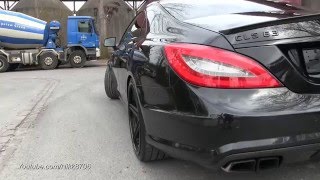 800 HP CLS 63 AMG with Supersprint Downpipes Hard Revs [upl. by Dnomde798]