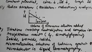 Applications of Amperometric titration [upl. by Ispep]