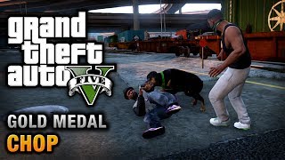 GTA 5  Mission 5  Chop 100 Gold Medal Walkthrough [upl. by Johna602]