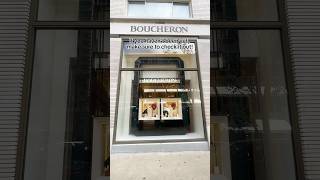 Boucheron finally opened its first flagship store in NYC💎 boucheron jewelry luxurylife nycvlog [upl. by Alhan]