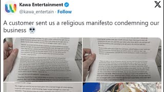 Mom Sends Religious Manifesto To Anime Company [upl. by Inahet]