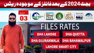 DHA Lahore Phase 10 PostBudget Price Updates amp Market Analysis June 13 2024 [upl. by Brodsky]