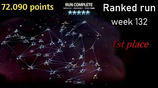 Slipways v 13  Ranked run week 132  72090 points finished 1st [upl. by Aifoz]