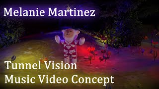 Melanie Martinez  TUNNEL VISION  Music Video Concept using a sheep as a standin actress [upl. by Adnohsak179]