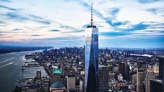 360° Video of the One World Observatory with Views of New York City [upl. by Alema]