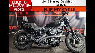 2018 Harley Davidson Fat Bob 82 [upl. by Issej]