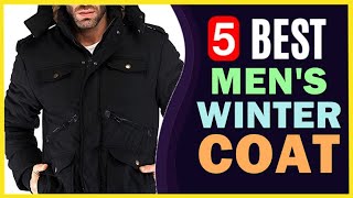 🔥 Best Mens Winter Coats in 2024 ☑️ TOP 5 ☑️ [upl. by Guimond401]