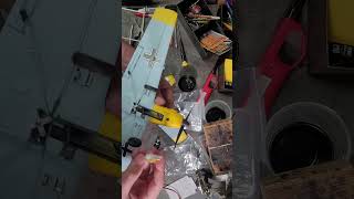 BF109 Volantex warbird internals  breakdown [upl. by Ettenahs]