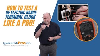 How To Test A GE Electric Range Terminal Block [upl. by Herodias]