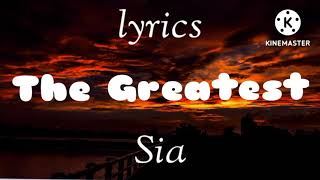 The Greatest Sia I Got Stamina  lyrics  best lyrics version [upl. by Ayotnahs373]