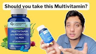 Carbamide Forte Multivitamin for Men Review  All healthconscious need to watch this [upl. by Anitnegra]