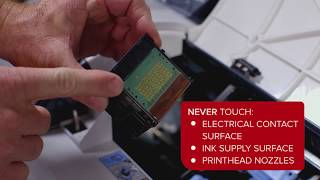 How to replace the Canon PF04 printhead of a Canon iPF CAD printer [upl. by Niabi788]