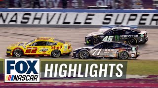 FINAL LAPS Ally 400 Highlights  NASCAR on FOX [upl. by Hatokad]