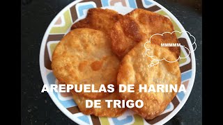 AREPUELAS DE HARINA DE TRIGO CON QUESO [upl. by Ainollopa]